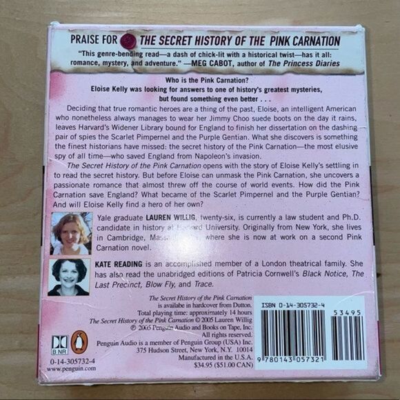 Book, The Secret History of the Pink Carnation - Picture 2 of 9